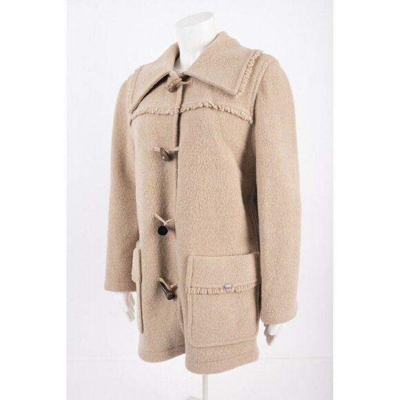 Giesswein Austria Womens Wool Toggle Coat Jacket 38 - Picture 2 of 13